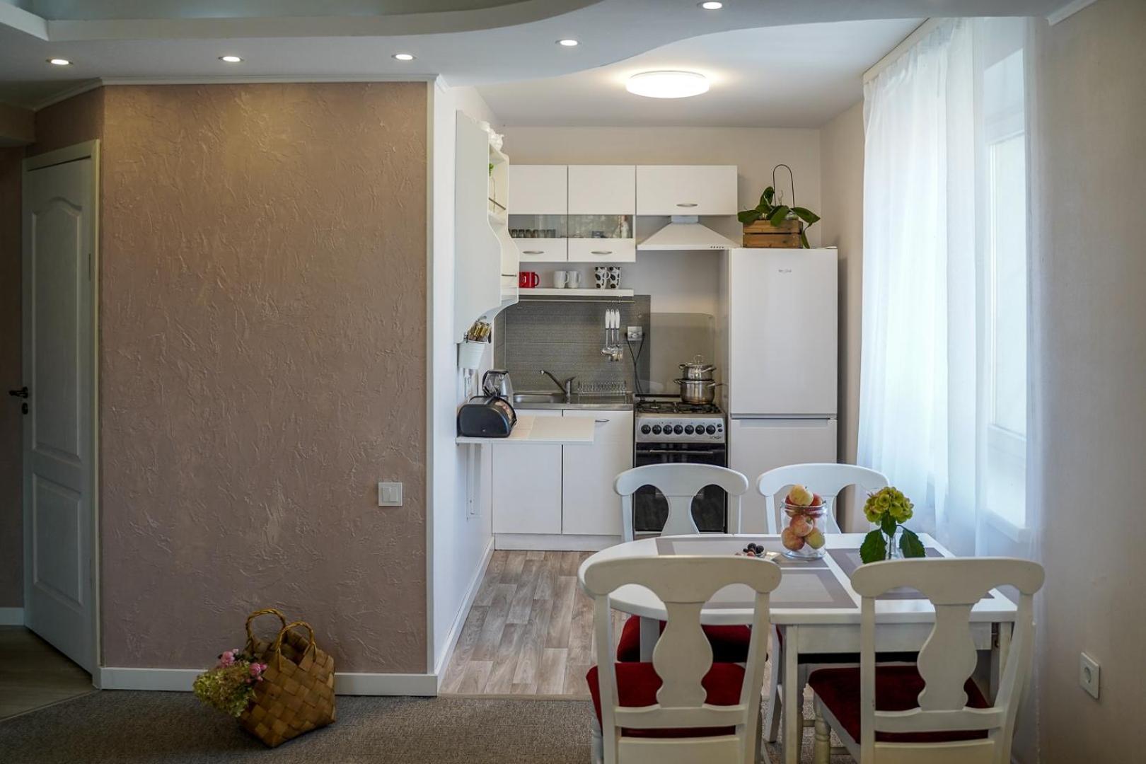 Apartamentai Birstono Centre Su Zidiniu Бирштонас Экстерьер фото